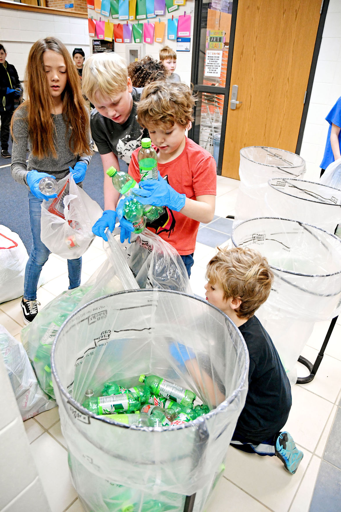 Kinsey can collection for fundraiser